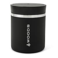 Woods Double Wall Insulated Stainless Steel Portable Reusable Food Jar, BPA-Free, 16-oz
