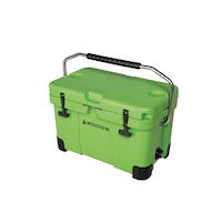 Woods™ ARCTIC Roto-Moulded Cooler with Handle, 20-L, Parrot Green Front_Three_Fourths_Angled_Left