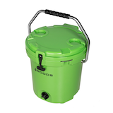 Woods™ ARCTIC Roto-Moulded Bucket Cooler with Handle, 19-L, Parrot Green Front_Three_Fourths_Angled_Left