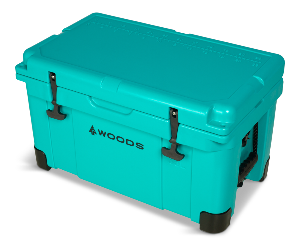 Woods ARCTIC Roto-Moulded Cooler, 35-L, Turquoise