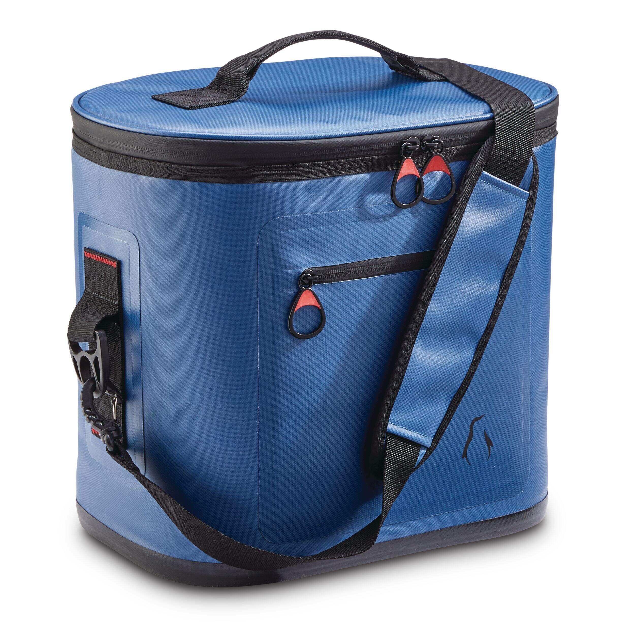Penguin Deluxe Soft Cooler, 20-Can Capacity, 20-L, Assorted Colours Front_Three_Fourths_Angled_Right