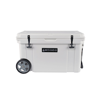 Woods™ Roto-Moulded Cooler with Wheels, 65-L Front_Elevated