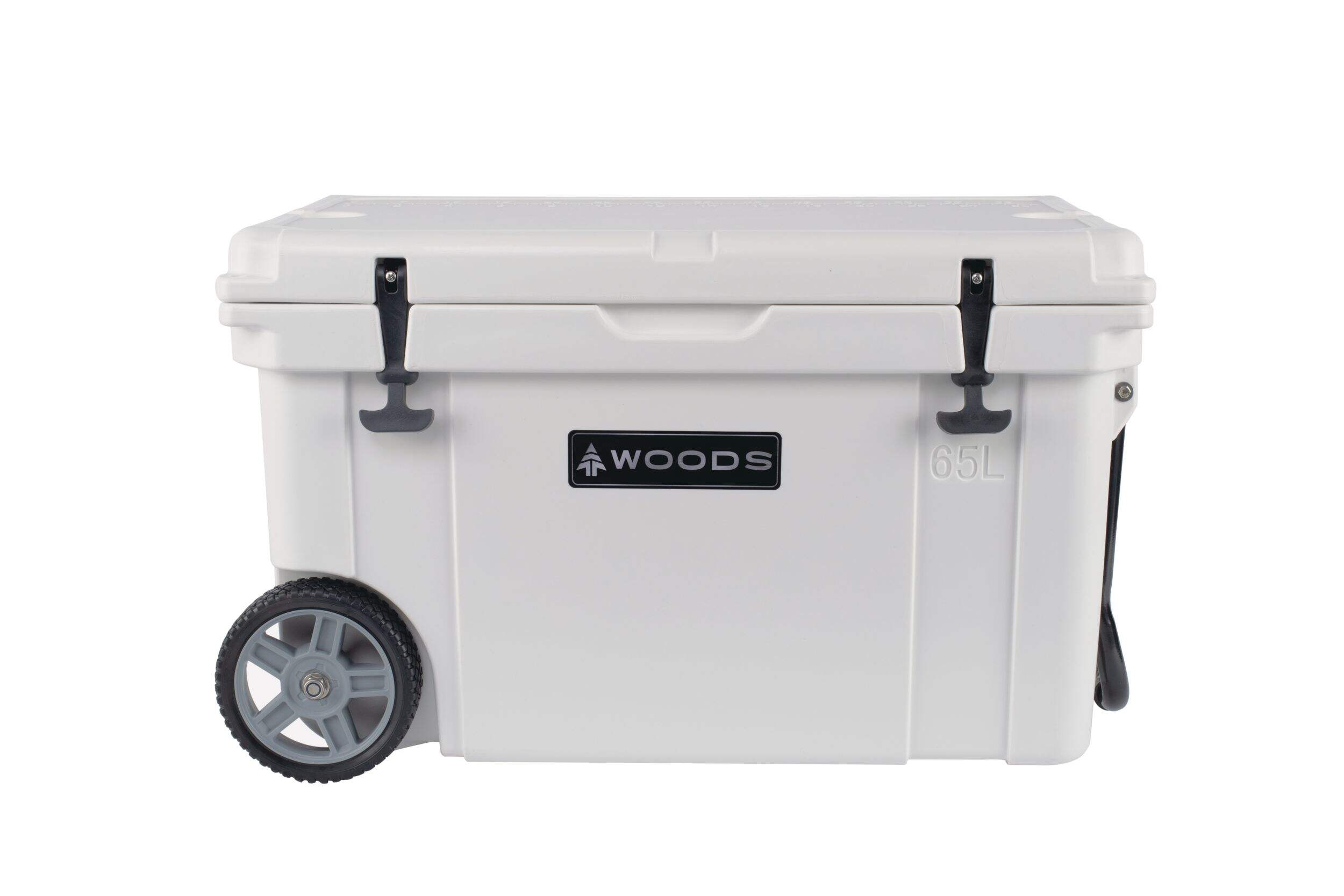 Woods™ Roto-Moulded Cooler with Wheels, 65-L Front_Elevated