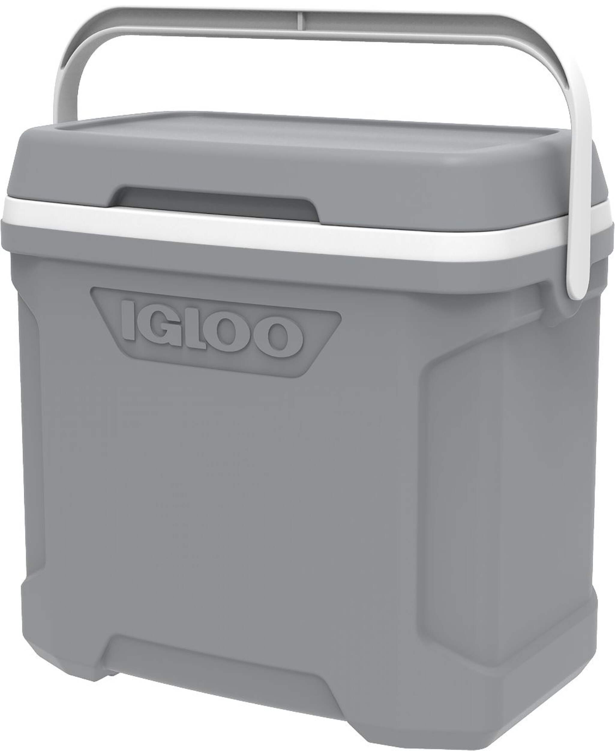 Igloo Profile II Hard Cooler, Grey, 30-qt Front_Three_Fourths_Angled_Left