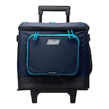 Coleman XPAND 42-Can Soft Cooler with Wheels, Blue Nights Front_Flat