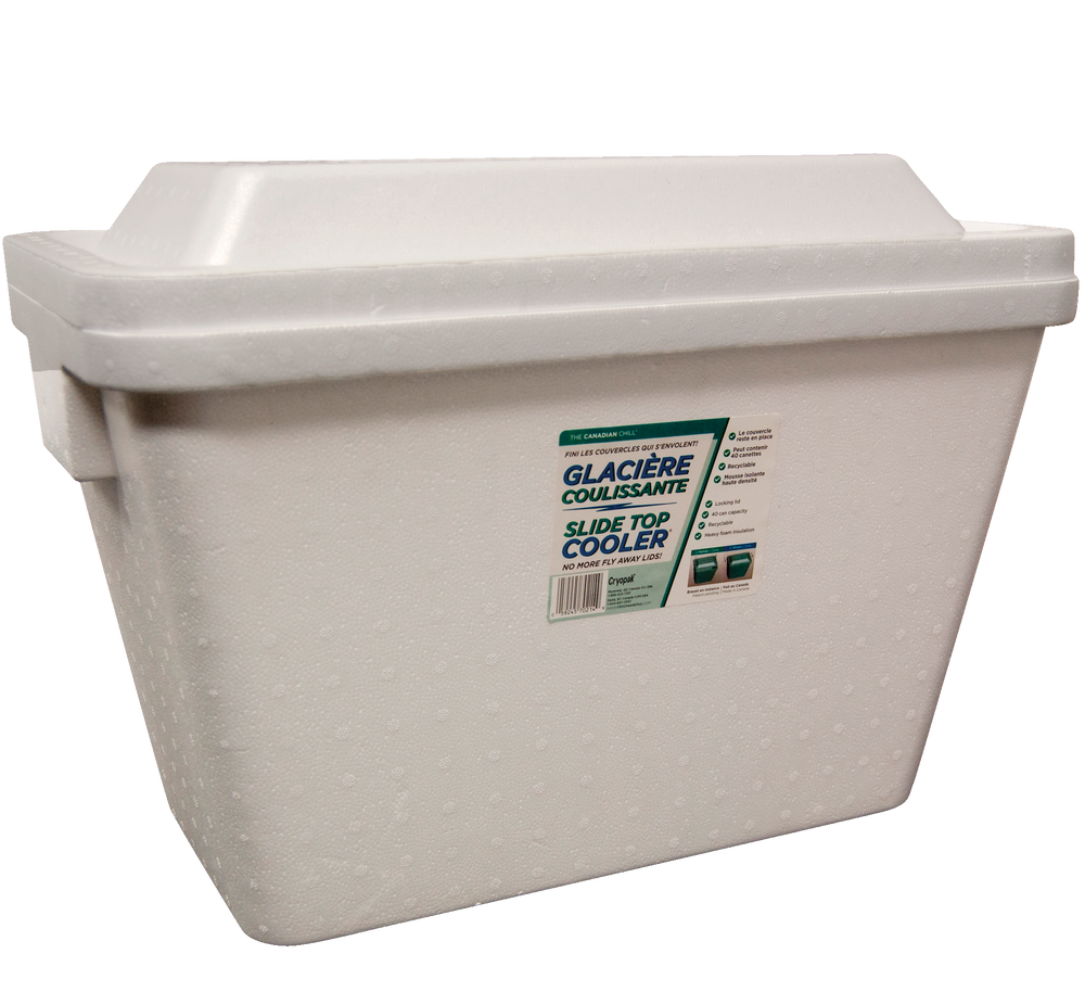 Cryopak Styrofoam Cooler, 38L, White Canadian Tire