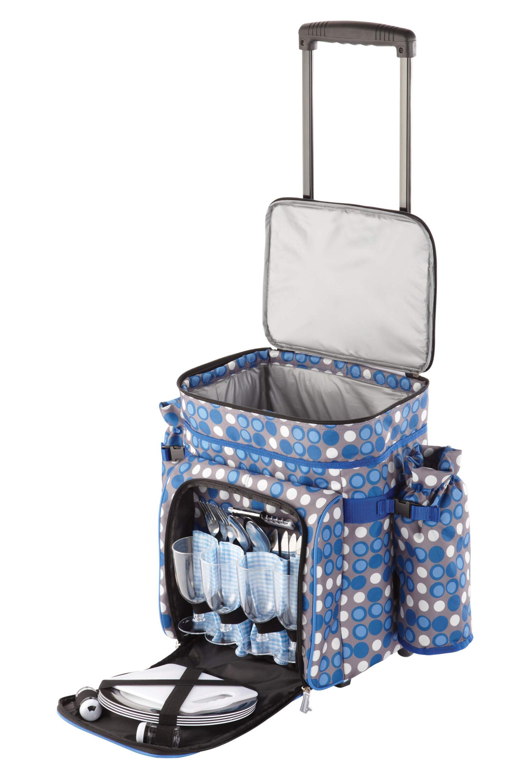 Broadstone Wheeled Picnic Soft Cooler Composite_or_Mixed