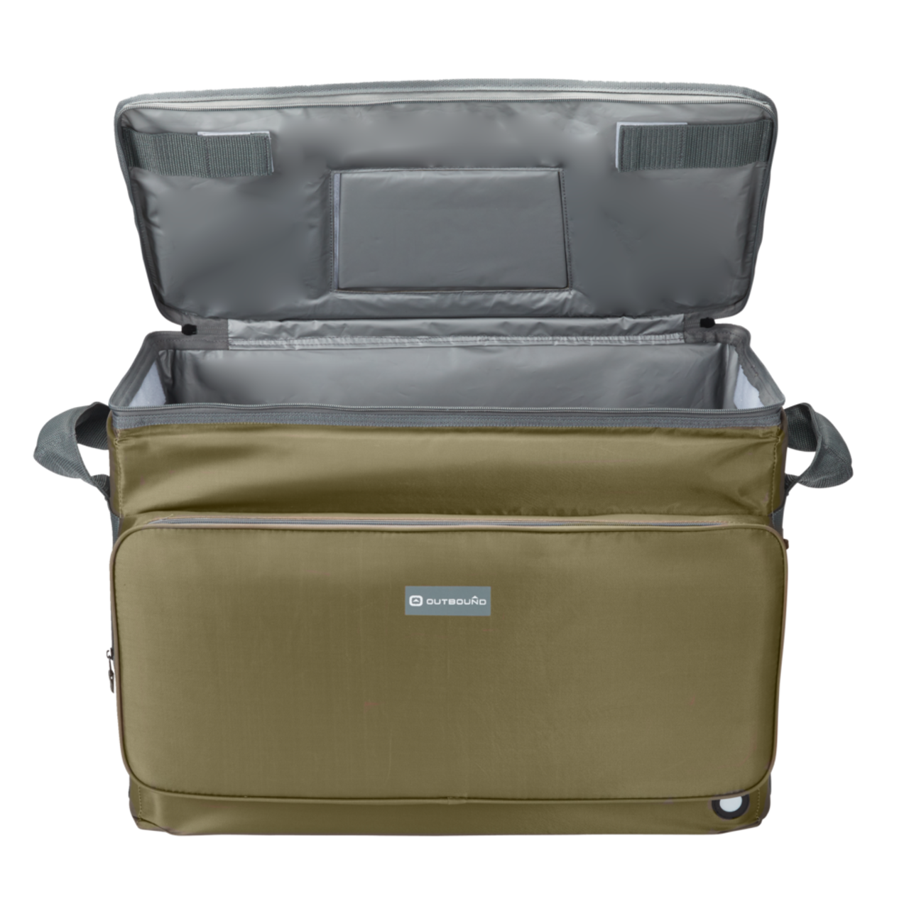 Outbound Small Collapsible Soft Cooler, 24 Can Capacity, 40-L, Olive/Green