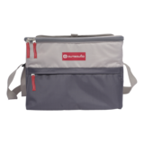 Outbound 12-Can Soft Cooler With Hard Liner, Grey Front_Flat