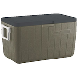 Coleman 48-Quart Performance Cooler, 63 Can Capacity, Olive Green, 45-L Front_Three_Fourths_Angled_Right