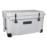 Woods ARCTIC Roto-Moulded Cooler, 55-L, Arctic White Front_Three_Fourths_Angled_Right