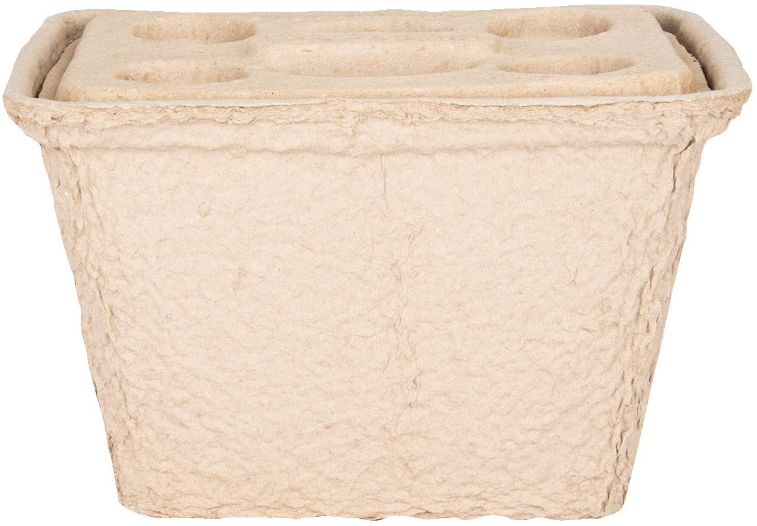Igloo Recool Biodegradable Cooler, 34 kg, 15-L, Brown Front_Elevated