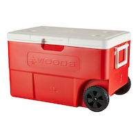 Woods Boreal Cooler, 65-L Front_Three_Fourths_Angled_Left