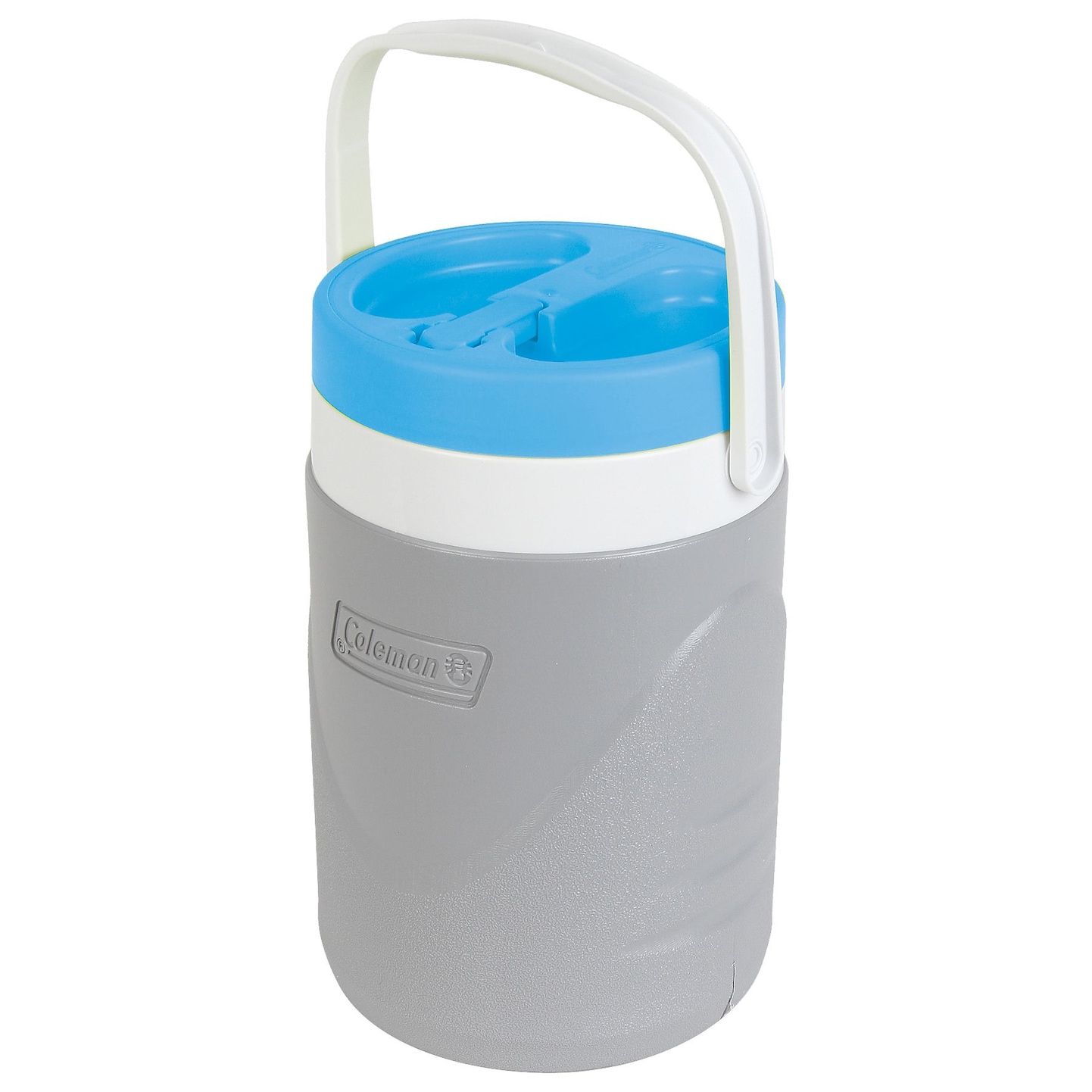 Coleman 1Gallon Water Jug, Beverage Cooler with FlipTop Spout, Grey