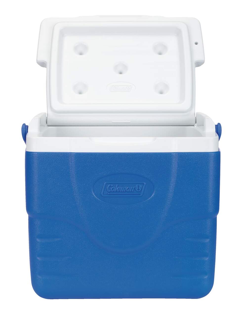 Coleman Chiller 48-Quart Hard Cooler, Holds 2-L Bottles Upright, Blue,  45.4-L