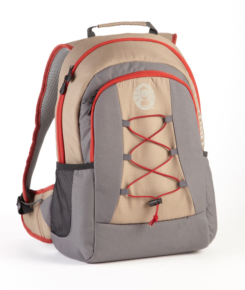 Coleman 28-Can Soft Cooler Backpack, Khaki