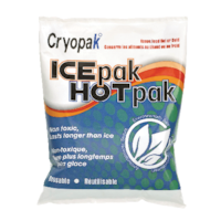 Cryopak Reusable Soft Ice/Hot Pack, Small Front_Flat