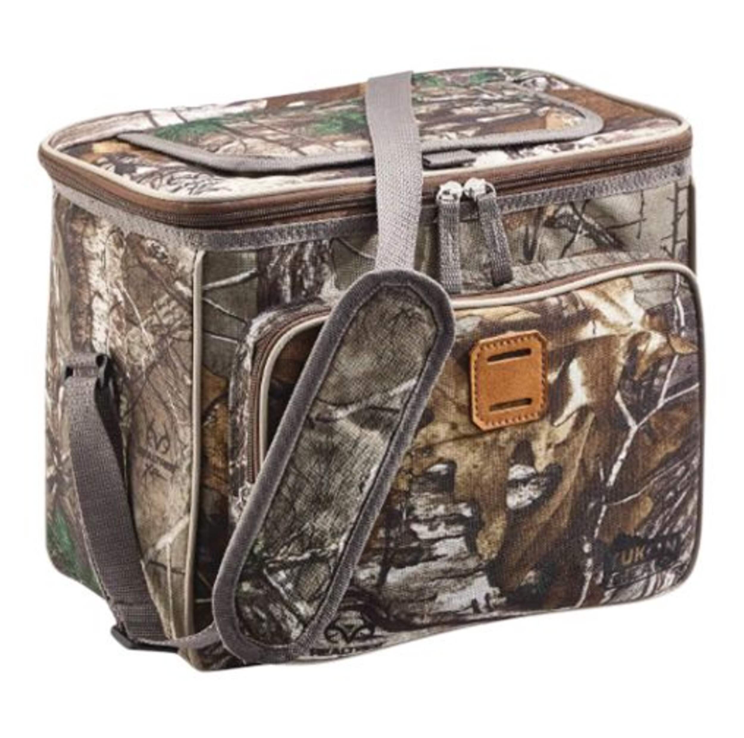 Glacière souple isotherme Yukon Gear camouflage, 12 canettes Front_Three_Fourths_Angled_Right