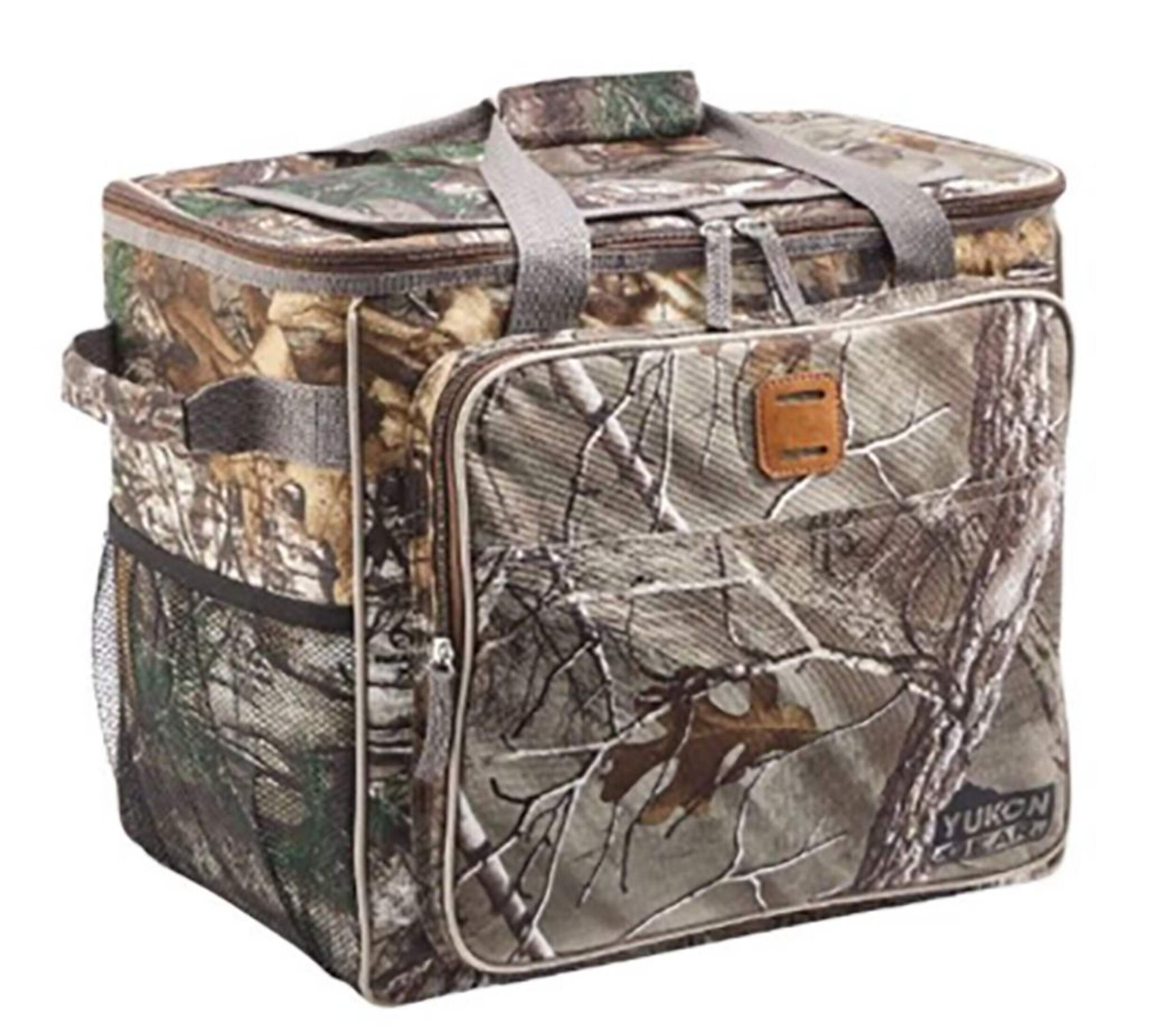 Yukon Gear Insulated Soft Cooler, 36-Can, Camo Front_Three_Fourths_Angled_Right