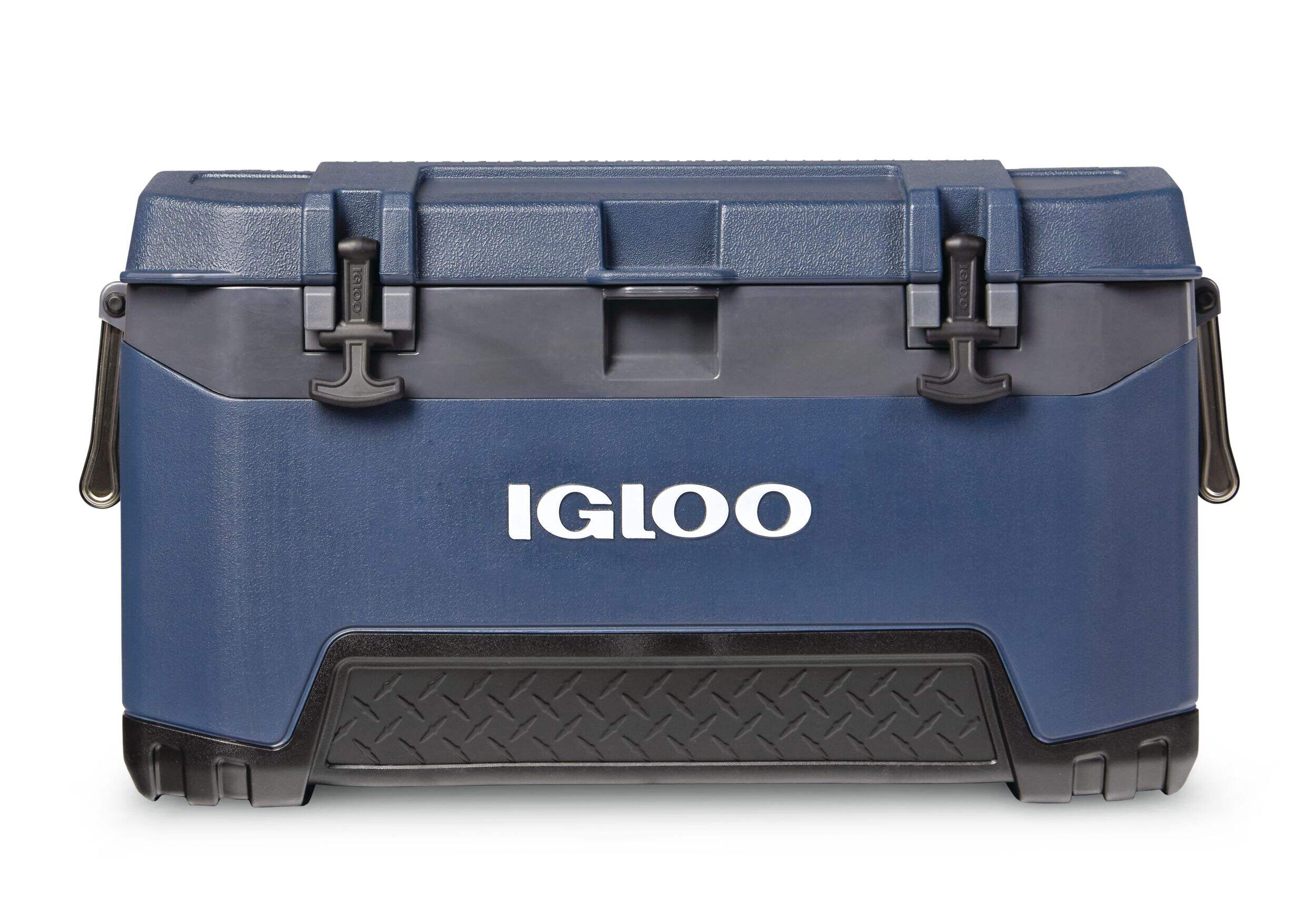 Igloo BMX Hard Cooler, 68-L, Blue Front_Elevated