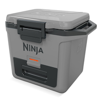 Ninja FrostVault™ 30-Quart Portable Hard Cooler with DryChill™ Drawer, 28-L, Grey