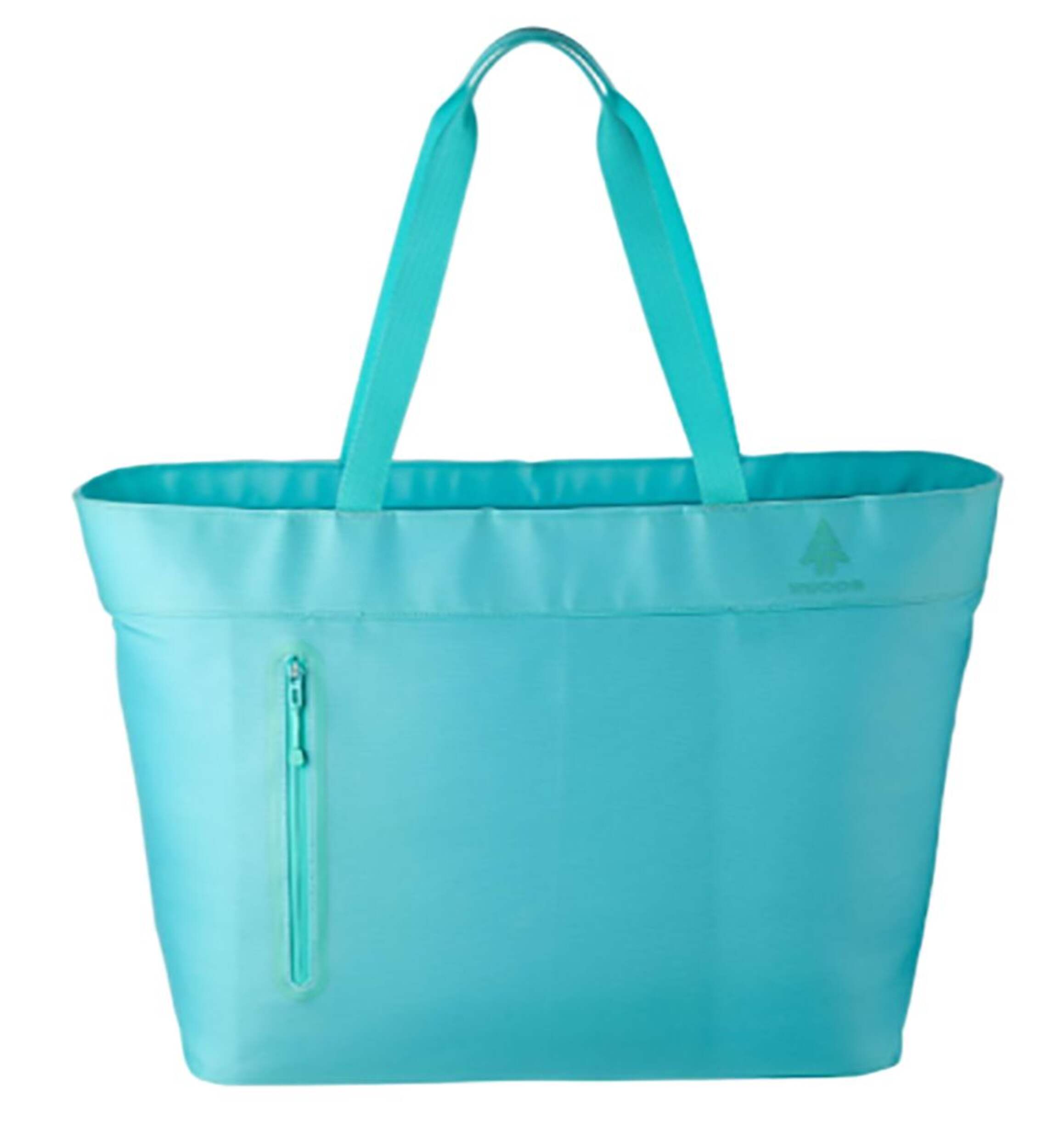 Woods Nordic Insulated Folding Soft Cooler Tote, 50 Can Capacity, 33-L, Blue Front_Flat