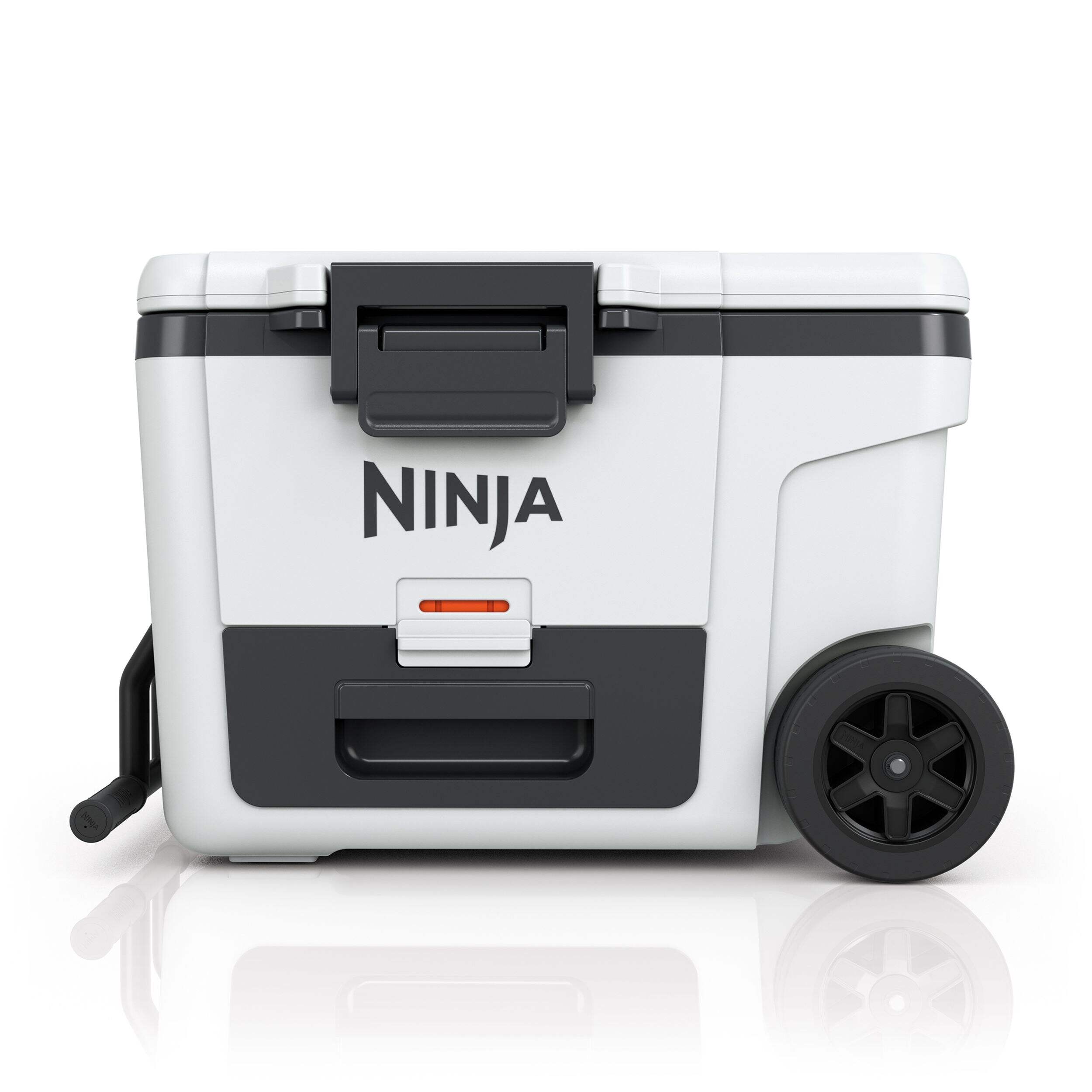 Ninja Wheeled Cooler, 42.5L, White Front_Flat