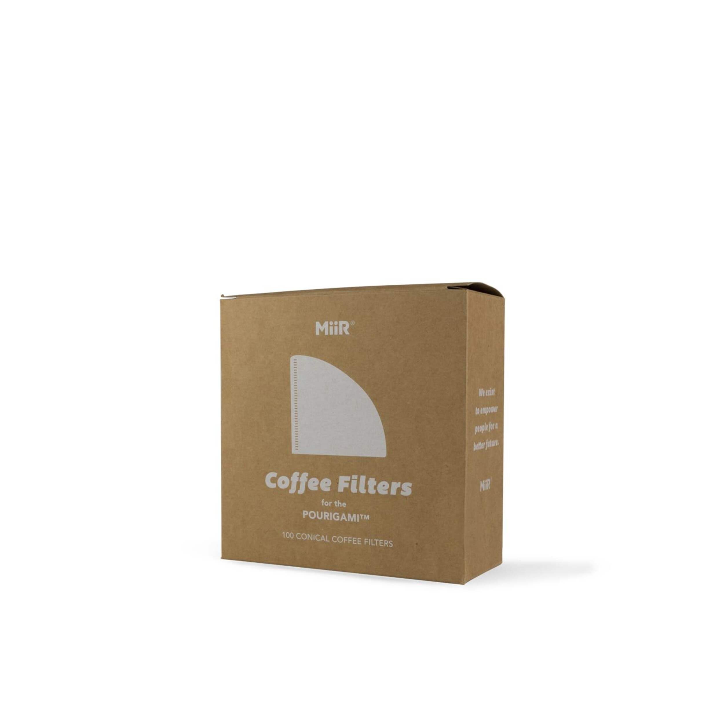 MiiR Pourigami Coffee Filter for CT# 176-0115, 100-pk Front_Angled_Left
