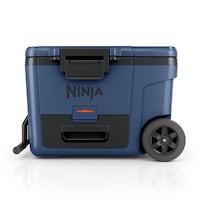 Ninja Wheeled Cooler with Handle, 42.5 L, Blue Front_Flat