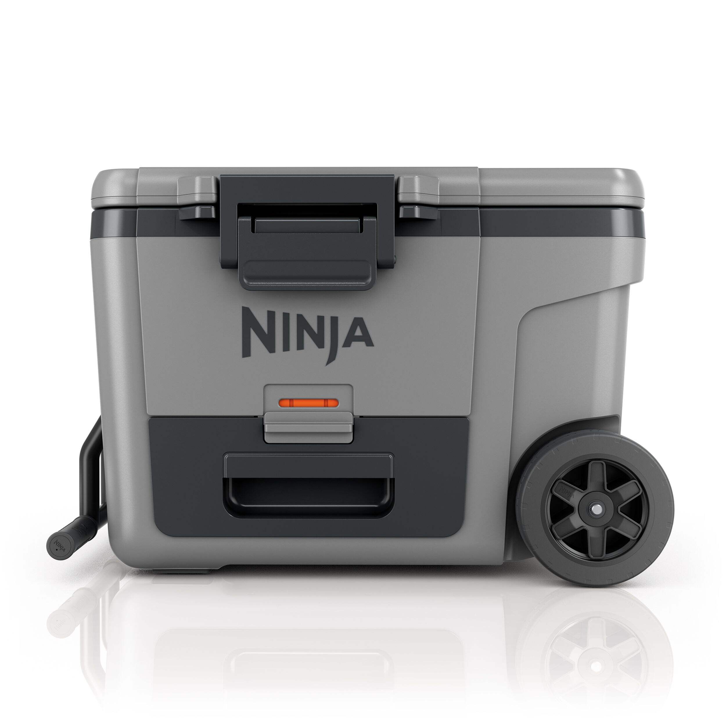 Ninja Wheeled Cooler with Handle, 42.5 L, Grey Front_Flat