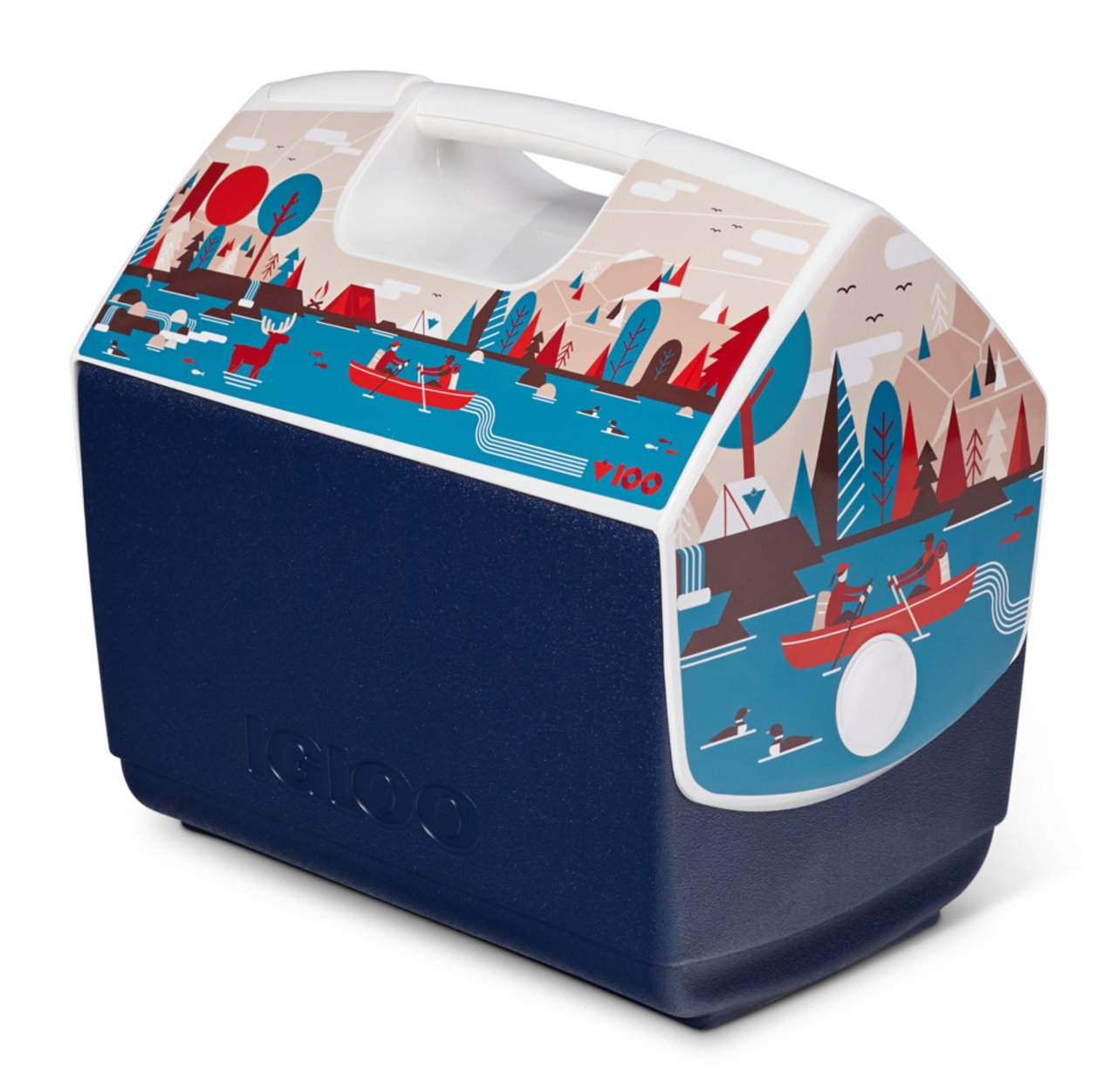 Igloo Limited Edition 7 Qt TV Show Decorated Playmate Lunch Box