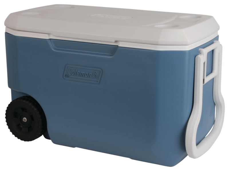 Coleman Xtreme® 5 Wheeled Cooler, with Handle, 58.6L, Blue Canadian Tire