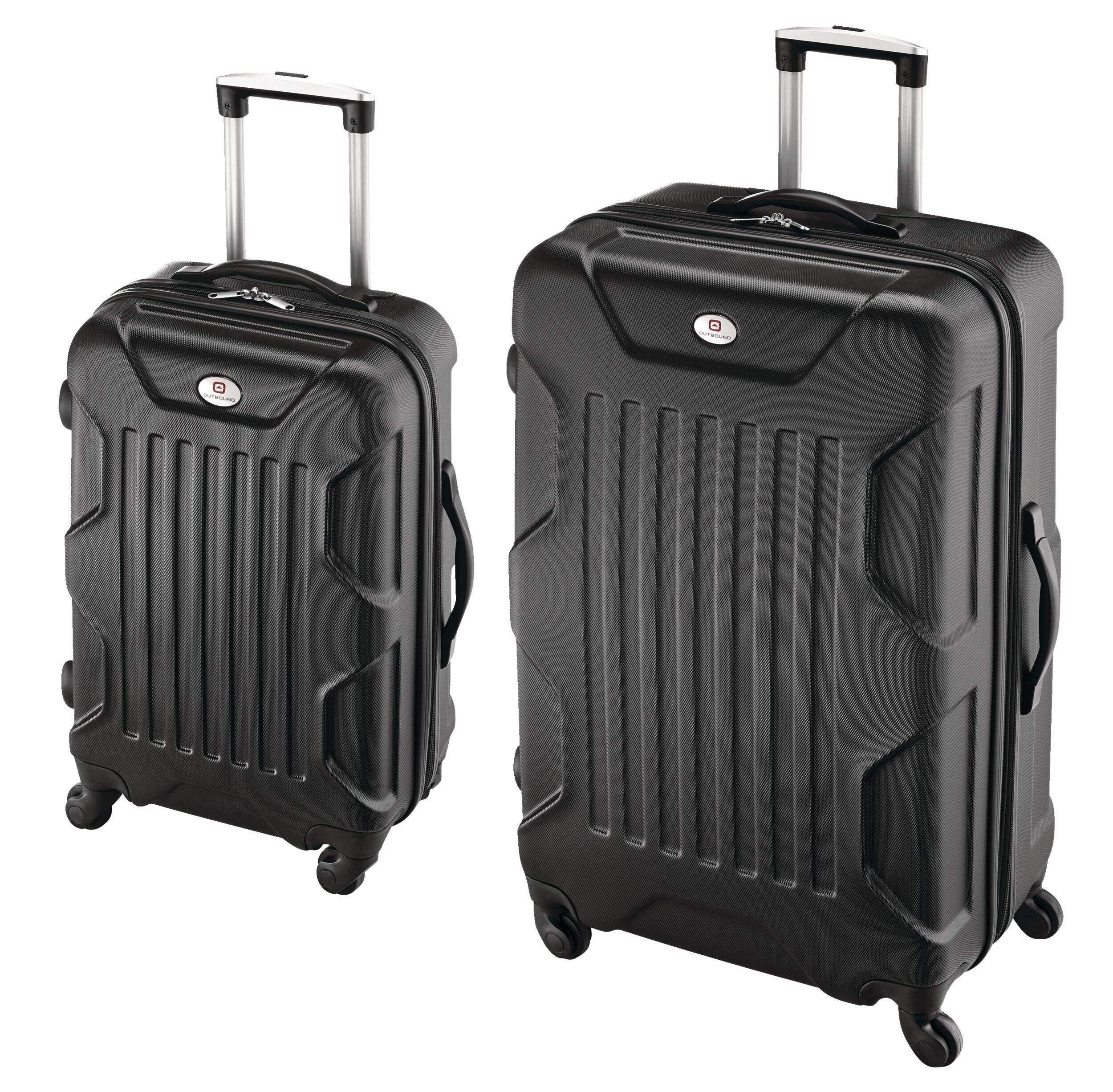 Outbound 2Piece Hardside Spinner Wheel Travel Luggage Suitcase Set