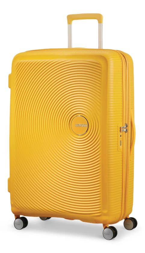 American Tourister Curio Large Luggage Suitcase, Yellow | Canadian Tire