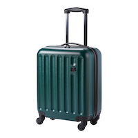 Outbound Green Hardside Carry-On Luggage Spinner, 20-in Front_Angled_Left