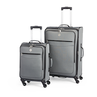 Outbound Softside Luggage Set, Expandable Design, 2-pc Front_Three_Fourths_Angled_Left