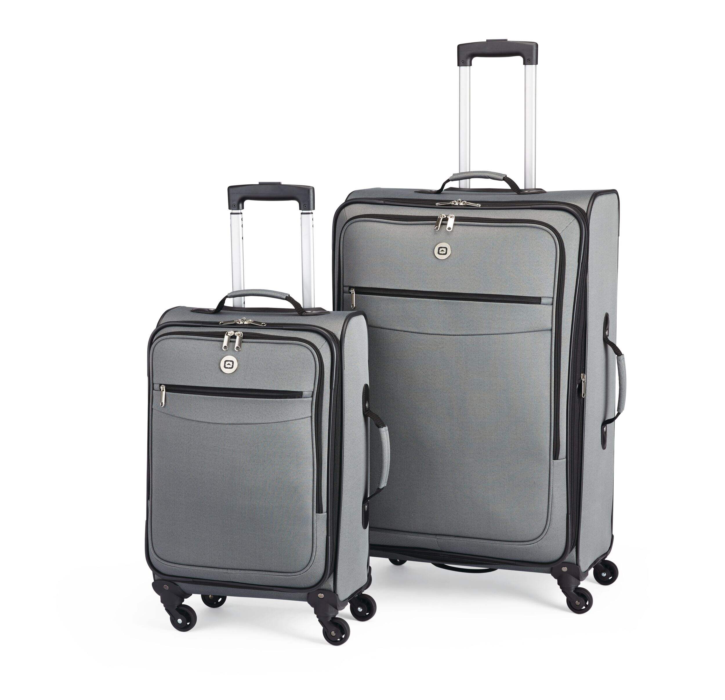 Outbound Softside Luggage Set, Expandable Design, 2-pc Front_Three_Fourths_Angled_Left