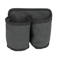 Maple Leaf Travel Duo Cup Holder with Velcro Grip & Back Pocket Front_Elevated