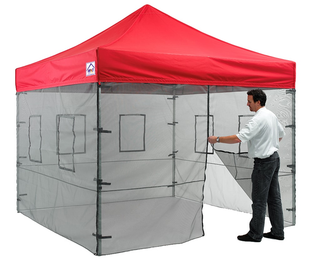 Impact Instant Canopy PopUp Shelter Tent Universal Food Service Wall