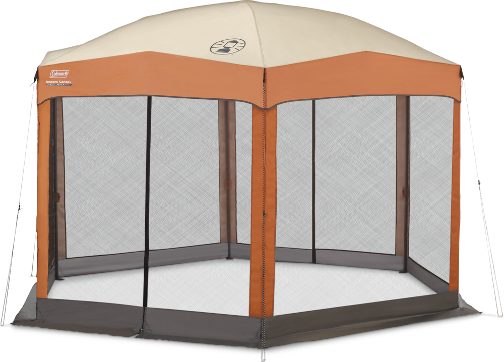Back Home Screenhouse Sets Up in 60 Seconds Coleman Screened Canopy Tent with Instant Setup
