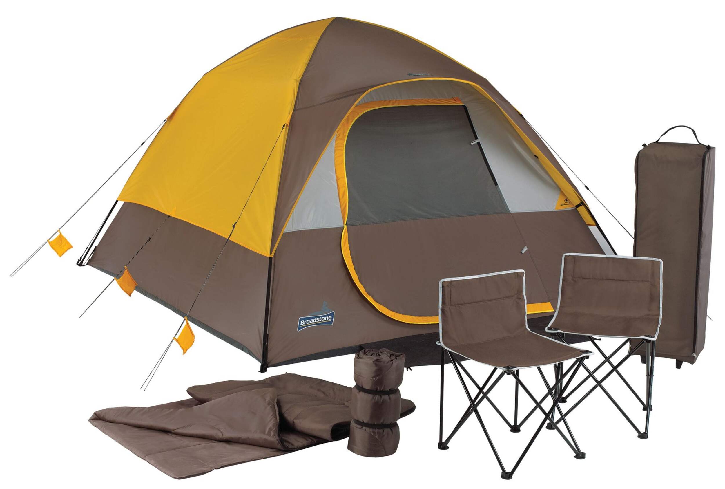 Ensemble de camping Easy-Up Broadstone, 6 personnes Composite_or_Mixed