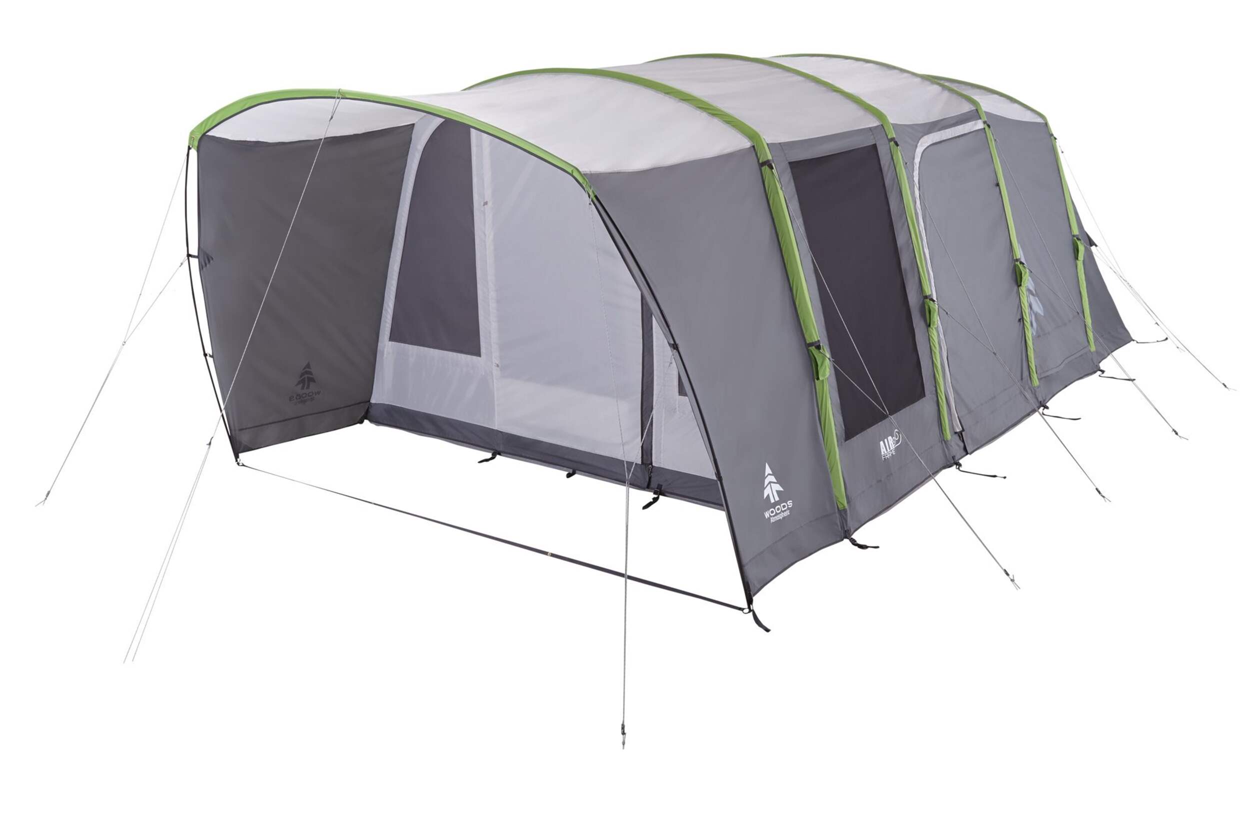 Woods™ Atmospheric Plus Airbeam Tent, 8-Person Front_Angled_Left