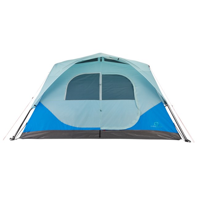 Outbound QuickCamp 3-Season, 8-Person Instant Camping Cabin Tent w ...