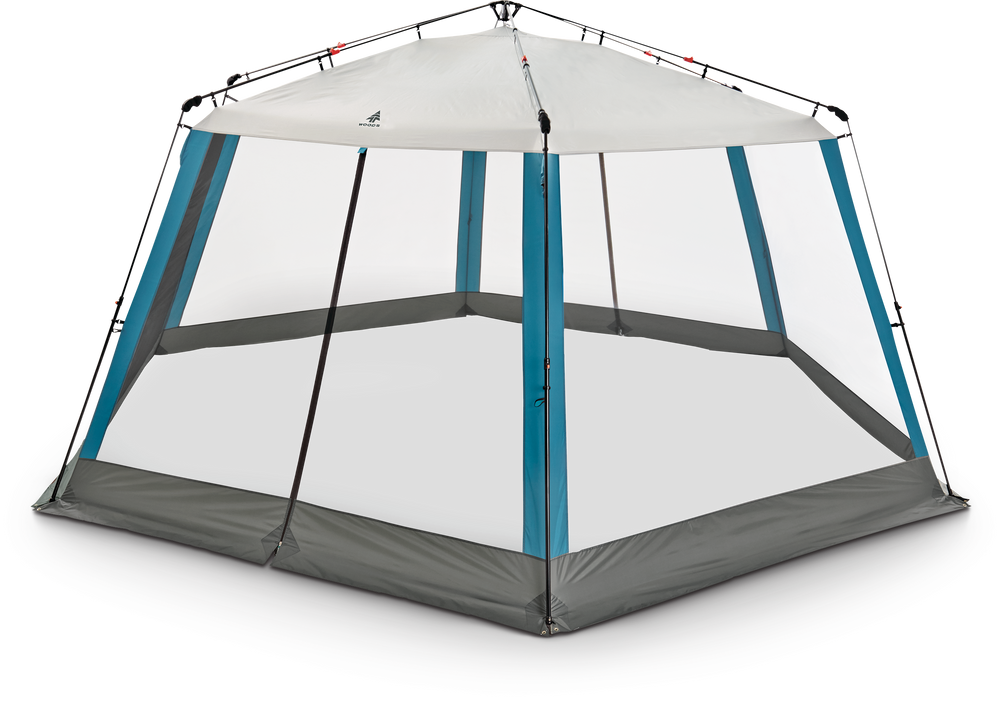 Woods Nook Instant 2Door Screen House/Canopy Tent/Gazebo Camping