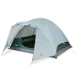 Woods™ ILLUMINATE Tent, 4-Person, PWR POD Compatible Front_Three_Fourths_Angled_Left
