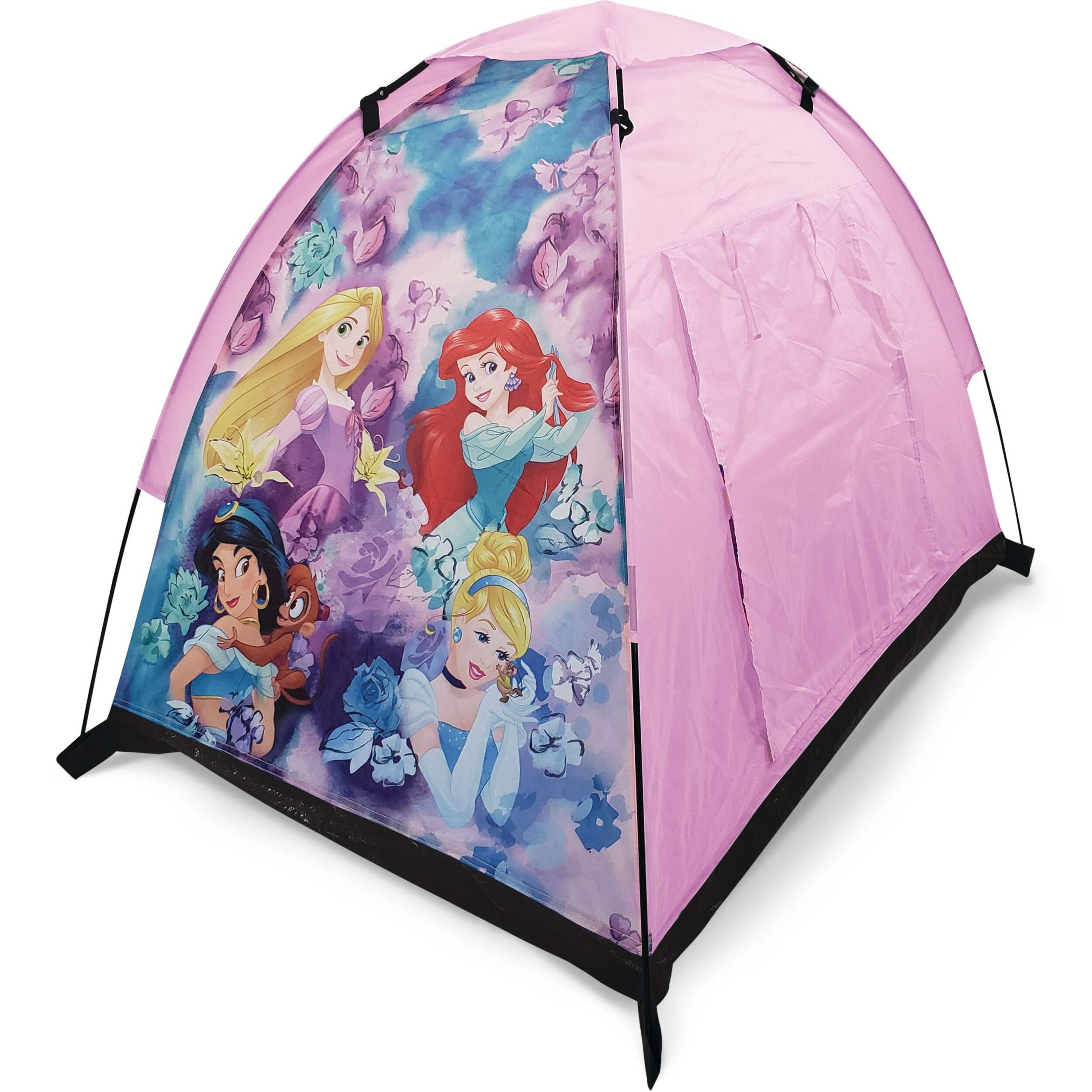 Disney Princess Kids' Camping Play Tent Front_Three_Fourths_Angled_Right