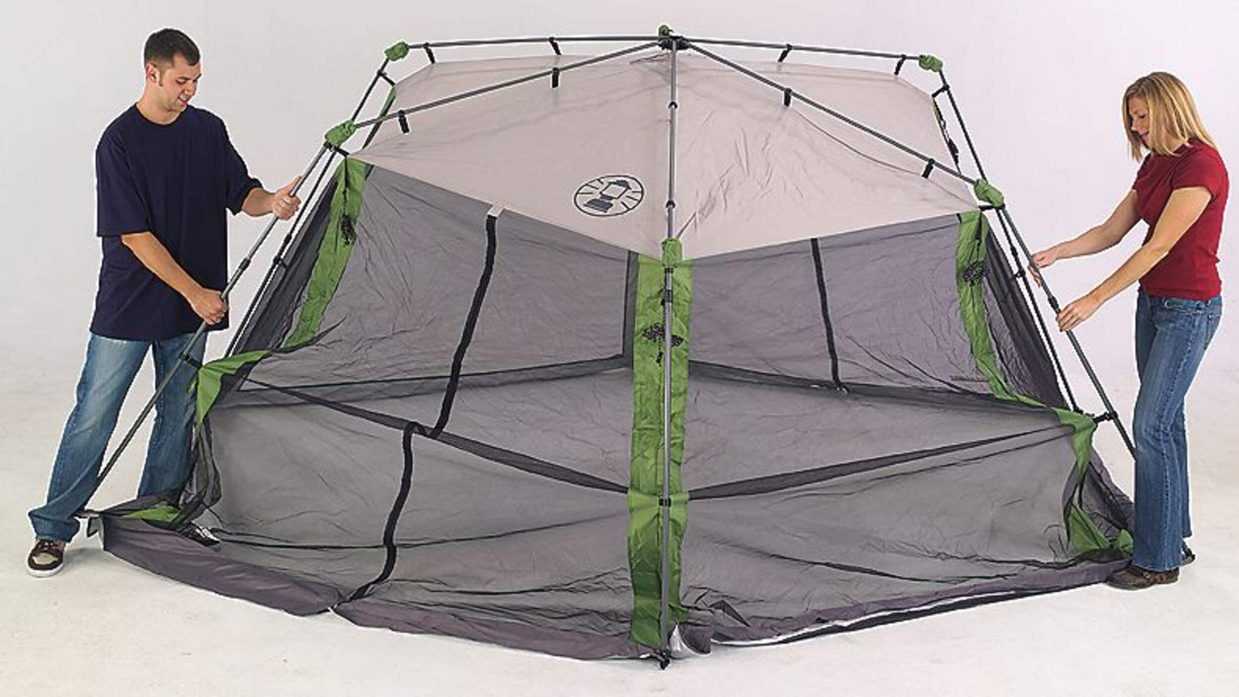 Coleman Instant 2Door Screen House/Canopy Tent/Gazebo Camping Shelter