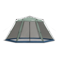 Coleman Instant 2-Door Screen House/Canopy Tent/Gazebo Camping Shelter, 15-ft x 13-ft, UVGuard™ Protection