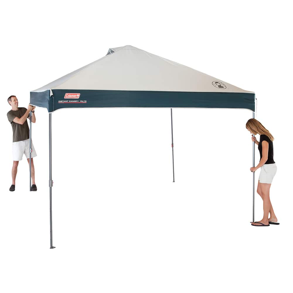 Coleman Canopy Sun Shelter w Full Length Shade Wall 10 ft x 10 ft Canadian Tire