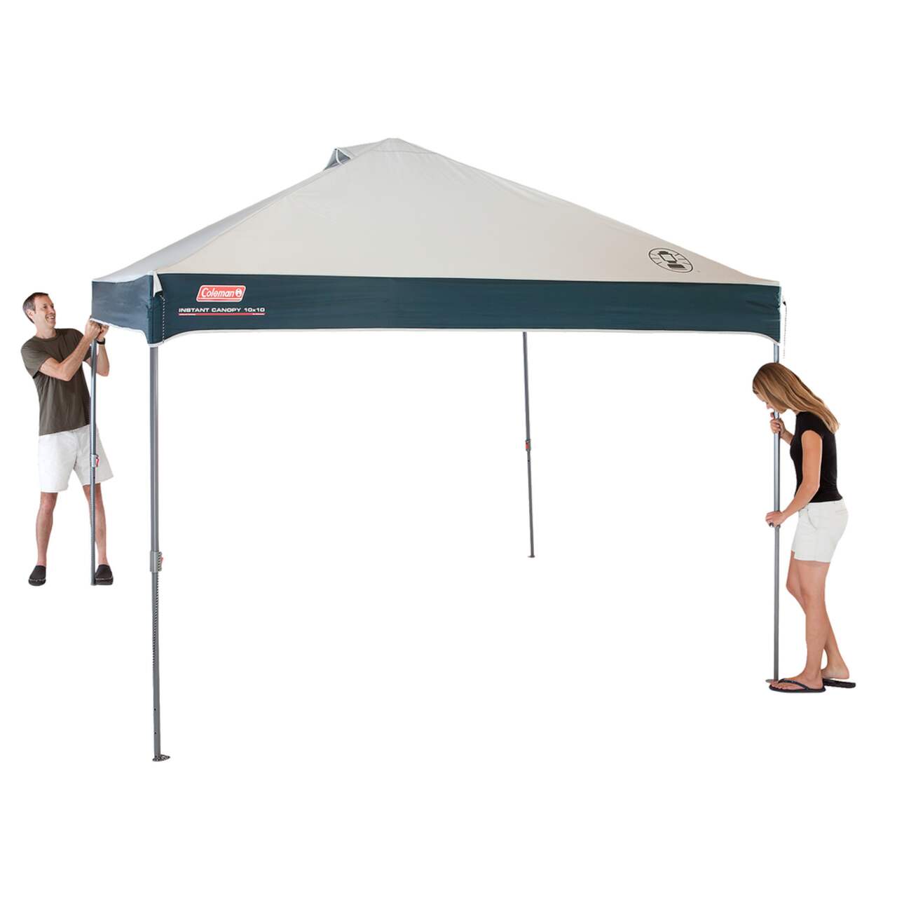 Coleman 3 m × 3 m (10 ft. × 10 ft.) Instant Screened Canopy